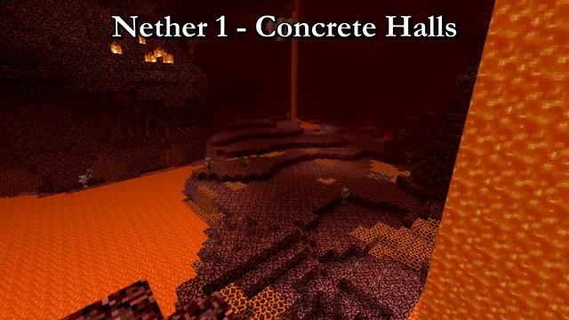 Minecraft Nether 1 Music 10 HOURS (Concrete Halls) смотреть онлайн