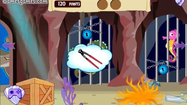 Princess Juliet Underwater Escape - Game Walkthrough смотреть онлайн