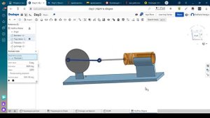 Анимация кривошипно-шатунного механизма