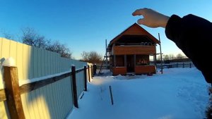 Печь Профессор Бутаков "Студент" . Первые впечатления//Отопление в доме.