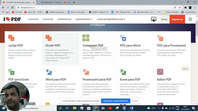 ILOVEPDF = juntar, separar, comprimir, converter pdf para outros formatos e outros formatos para pd смотреть онлайн