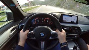 BMW 520i M Sport G30 170 HP //POV Test Driving