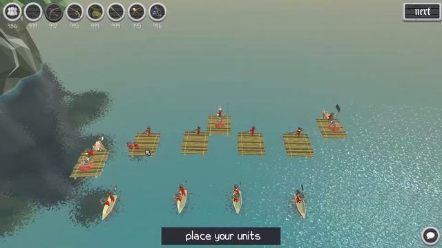 Stupid Raft Battle Simulator - NEW UNITS AND MAP смотреть онлайн