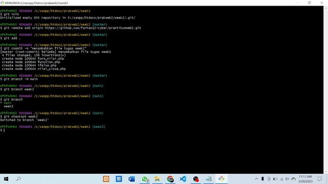 Teman-Sintaks : cara push folder project ke github menggunakan gitbash смотреть онлайн