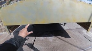 Ремонт и тюнинг лодки Воронеж , начало малярки .