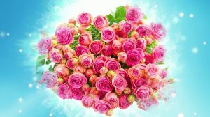 Футаж. Цветочный фон 132