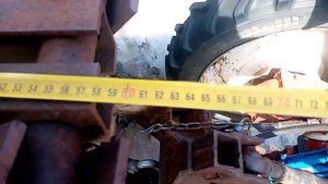 Обзор ковша на заднюю навеску.