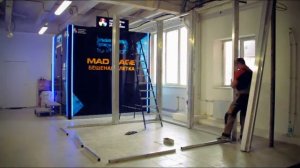 Сборка каркаса павильона 5D