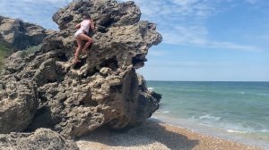 Крым. Часть 6. #Vanlife Генеральские пляжи и мыс Казантип. Путешествие на VW California с 2я детьми