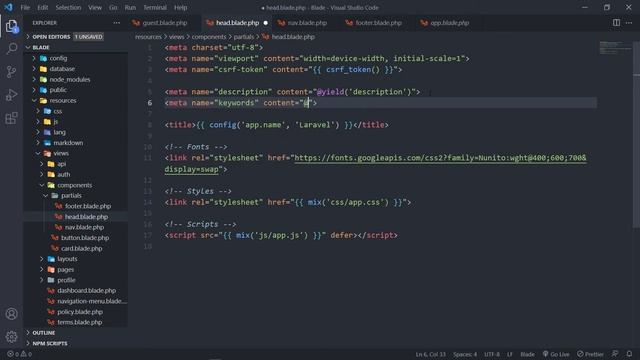 Default layouts - Jetstream | Laravel Blade Components смотреть онлайн