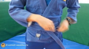 Как научиться завязывать пояс по САМБО.