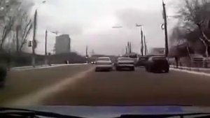 Погоня ДПС за Audi A-8 - Pursuit DPS for Audi A- 8