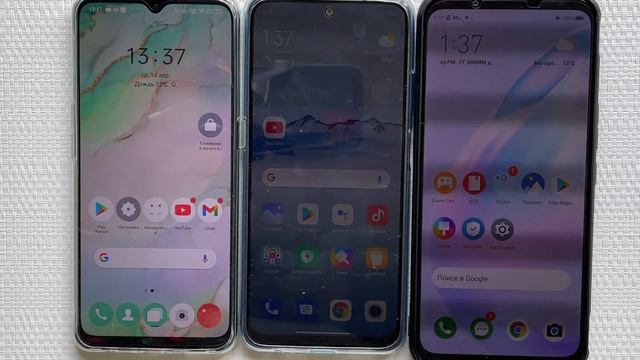 Redmi note 10 vs. Zte Nubia Play 5G vs. Oppo Reno 3 - ШИМ Amoled матрицы, у кого меньше? смотреть онлайн