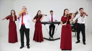 "Рождественский ангел" в исполнении семьи Кирневых