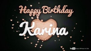 Karina #birthday #special #video #Karina #wish Karina Happy birthday song Happy birthday Karina