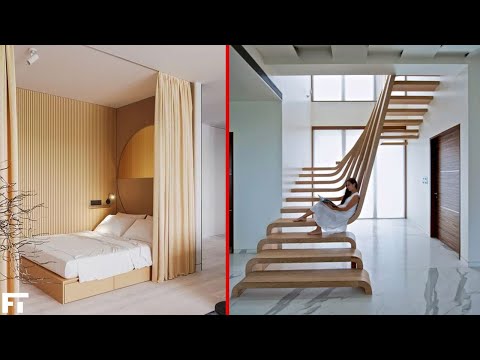 НЕВЕРОЯТНЫЕ спальни в небольших помещениях │Компактная мебель ▶ 10?