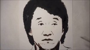 Drawing Jackie Chan (Рисуем Джеки Чан)