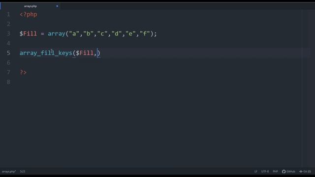 PHP Array_Fill & Array_Fill_Keys Function Tutorial In Bangla #phpbanglatutorial