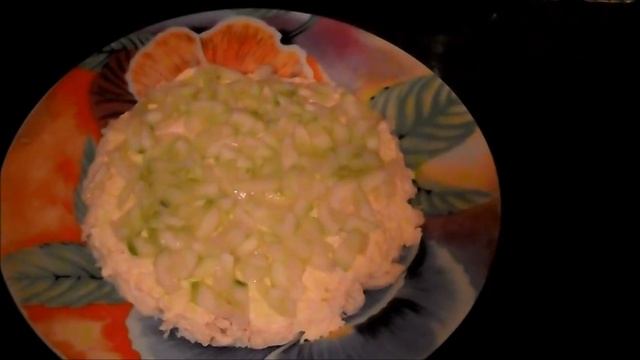NEW!!!Слоеный салат Курочка Ряба!Очень вкусный!