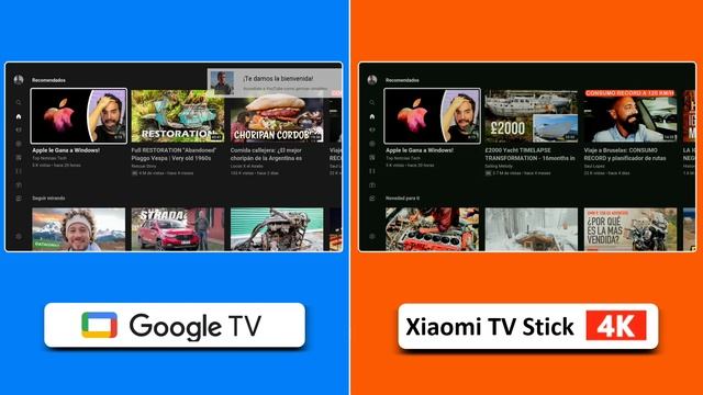 Chromecast Google Tv vs Xiaomi Tv Stick 4K смотреть онлайн