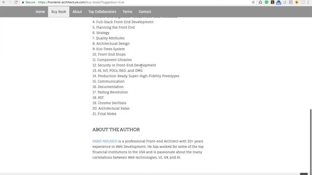 Book - Professional Front-End Architecture