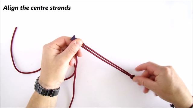 How to Make an Easy Single Working Strand Fishtail Paracord Survival Bracelet