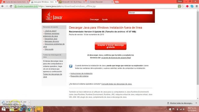 Como descargar el java Sin errores. смотреть онлайн