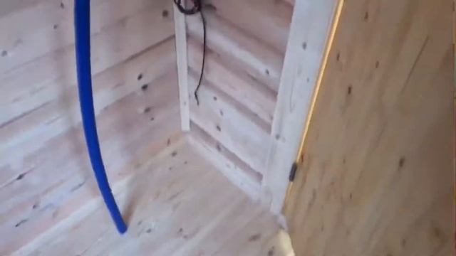 Закончили баню 5*4 из бруса естественной влажности. смотреть онлайн