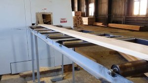 Изготовление прямого планкена на четырехстороннем станке Beaver 723UI.