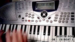 Medeli mc37a Обзор стилей beat & pop