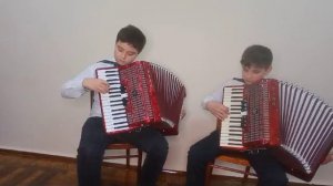 А. Доренский "Родные напевы".Ансамбль  "Весёлое настроение ": Лохманов М. и Шанчев А.