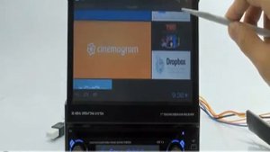 Магнитола 1DIN экран 7' GPS, 3G, bluetooth, Wifi