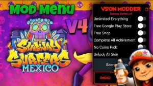Subway surf mod menu latest version