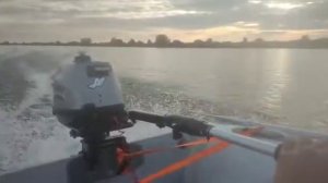 Aqua marine aircat 2.85  6hp mariner outboard