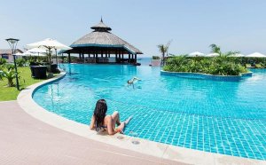 ВЬЕТНАМ. Muine Bay ОБЗОР ОТЕЛЯ и БУНГАЛО, пляж и море, ядовитая змея на территории.mp4