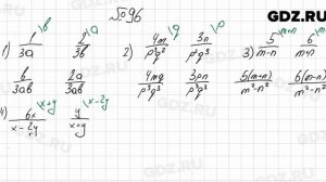№ 96 - Алгебра 8 класс Мерзляк