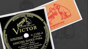 Czech (Bohemian) 78rpm recordings, 1941. VICTOR V-1156A. Tančici boty  { Dancing shoes } –polka