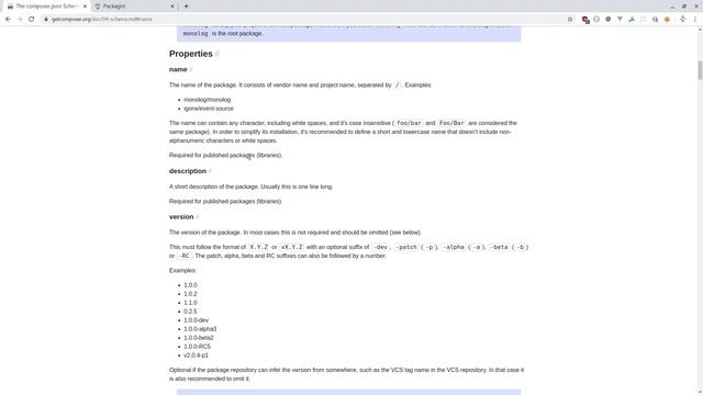 PHP, Composer, Советы по созданию пакета, Composer.json
