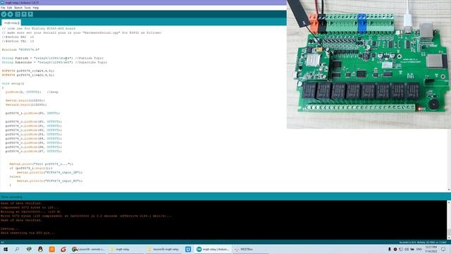 Lesson36- remote control relay by 4G module via MQTT by internet
