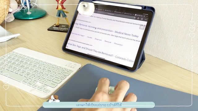 ASMR??? Review Ipad Air4 Leather case pastel blue? смотреть онлайн