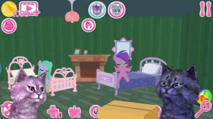 МОЯ КАРМАННАЯ ПОНИ #4 ПОДАРКИ и ВЗРОСЛЫЕ ПОНИ  говорящая КОШКА ЛАНА играет