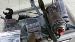 Toyota Land Cruiser Prado, 3.0 дизель. Скрип под днищем на режиме холостого хода.