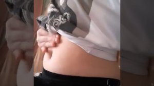Сливки в животе ?