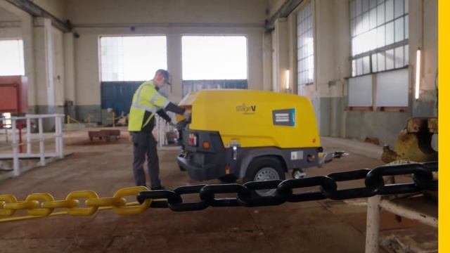 Start Instructions Atlas Copco XAS 48 Portable Compressor смотреть онлайн