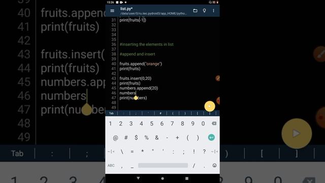 Lists in python | List methods and List Functions in python | list complete tutorial in python