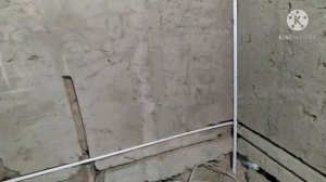 Планировка ванной комнаты. Укладка труб. Подготовка стен. Общий обзор.