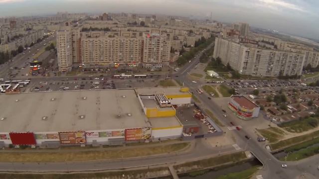 Вечерний полёт по Купчино смотреть онлайн