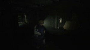 RESIDENT EVIL 2Remake - Leon - Hardcore no damage - Getting the flamethrower