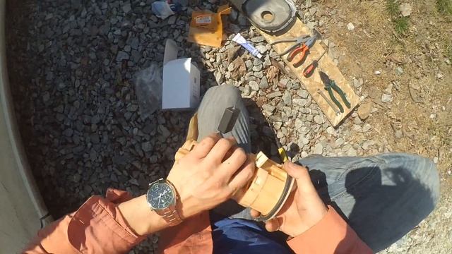 Замена топливного фильтра на Тойота Королла Филдер 2005 смотреть онлайн