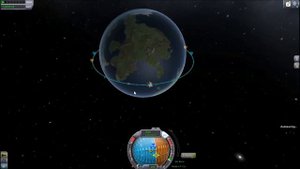 Как выходить на орбиту в Kerbal space program